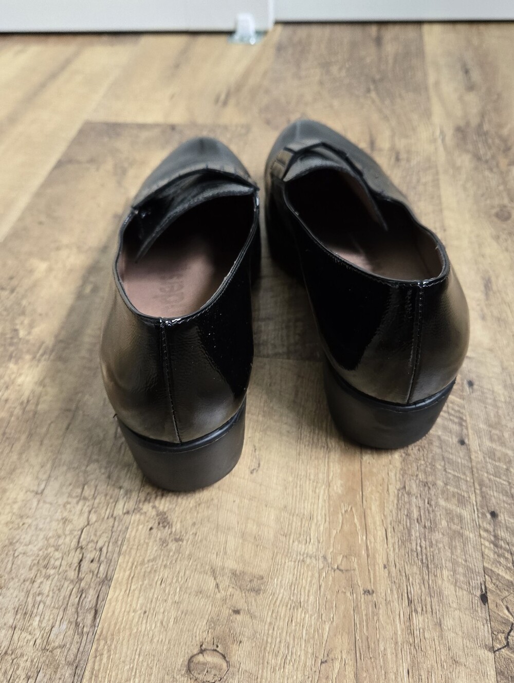 Wonders C-33281 Patent Leather Wedge Loafers, Womens Size 39 - Picture 4 of 10